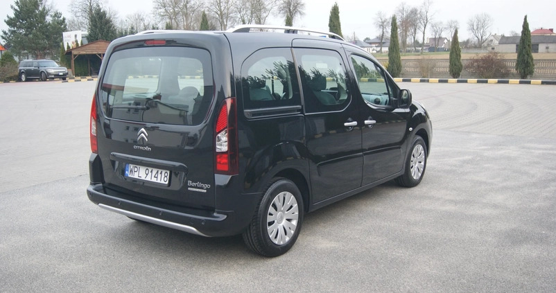 Citroen Berlingo cena 36900 przebieg: 186000, rok produkcji 2015 z Płock małe 497